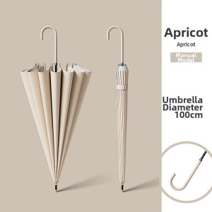 MOLORE | Heavy Rain Long Handle 16 Ribs Umbrella