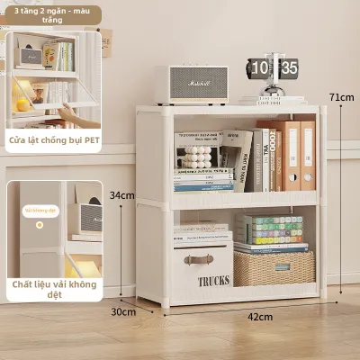 GENUO |TỦ SÁCH CỬA LẬT TRONG SUỐT
