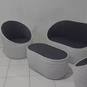 SET KURSI TERAS GENTONG PUTRI INCLUDE CUSHION / KURSI BANGKU MINIMALIS