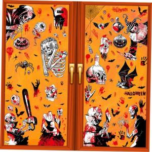 Halloween Skeleton Window Stickers Halloween Window Stickers Static Sticker