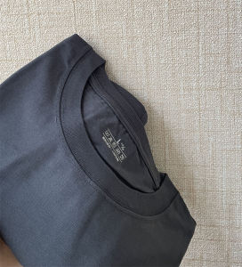 Áo Thun Nam Tay Ngắn Mùa Hè Cotton Nguyên Chất Cổ Tròn Dáng Rộng Màu Trơn Thoáng Khí Thoải Mái Cho Nam Mùa Hè