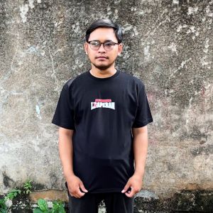 Desain Kaos Keren - Desain Kaos Aku Orangnya Laperan - Kaos Big Size - Bahan Katun Combed 20s Lembut Nyaman Standar Distro