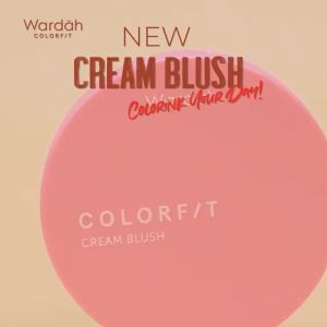 (BESTSELLING HALAL MAKEUP) Wardah Colorfit Cream Blush - Formula ringan dan teksturnya creamy
