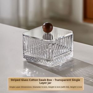 YINXIANG80YIGUAN | Multi-functional Transparent Square Toothpick Box