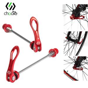 Chooee MTB/Road Quick Release Skewer - 135mm Steel Axle & Aluminum QR Lever Disc Brake Safe For Mountain & Road Bikes