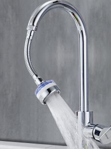 Big Panel Shower Filter Water] Supercharged Faucet Splash-Proof Water Purifier Self-Coming Water Filter For Home Kitchen