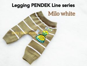Legging pendek bayi dan anak "Baby Grab" line stripe series