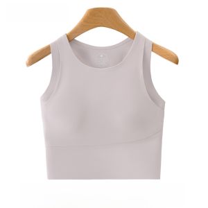 MiiOW | Cat Person Sports Vest Women Running Training Fitness Sleeveless Elastic Slimming Yoga Top With Chest Pad New Model Sportswear
