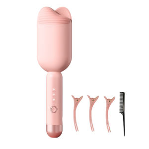 MinHuang | Máy Làm Xoăn Tóc Ion Âm 36mm Với 3 Mức Nhiệt Độ Chống Bỏng Làm Nóng Nhanh Dây Xoay Được Dành Cho Tóc Khô