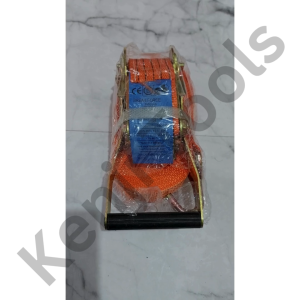 Rachet Tie Down 2" Inch x 10M x 2000Kg  Tali Pengikat Barang Truk Mobil Motor Truk Belt GS Orange