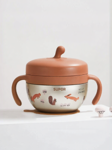 Supor | Thermal Children Specialized Stainless Steel Feeding Bowl