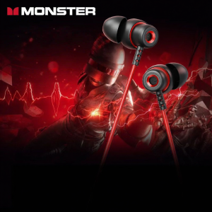 Monster | Wired Gaming In-ear Headphones Type-C 3.5mm Jack