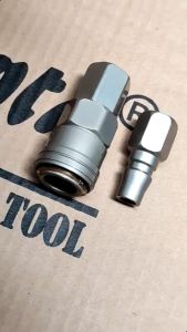 Đầu nối hơi nhanh khí nén đầu nối hơi tự động ống 8mm và 10mm