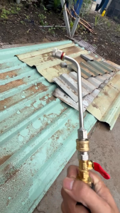 [COMBO]Bộ béc vòi xịt vệ sinh bảo dưỡng máy lạnhđiều hòavệ sinh lồng giặt-đuôi ren 22mm cho máy rửa xe cao áp-có van khóa ngắt nước.