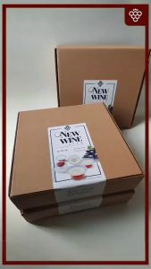 Anggur Perjamuan Kudus Premium + Hosti Ayat Kecil Inggris - isi 10