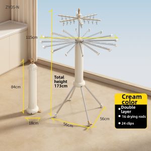 BIREN | Foldable Portable Telescopic Drying Rack