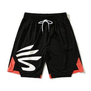 GHOST DUNK Mens Basketball Pants Casual Sports Shorts Quick Dry Running Training Streetball Shorts Neutral