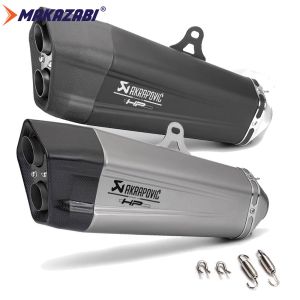 Motorcycle Exhaust Muffler Pipe Escape moto Pit Dirt Bike Exhaust Power tail Pipe End pipe Carbon fiber For CB500X CB650F CRF1100L adv350 X-ADV 750 ktm 690 790 duke CFmoto 800MT 800nk etc