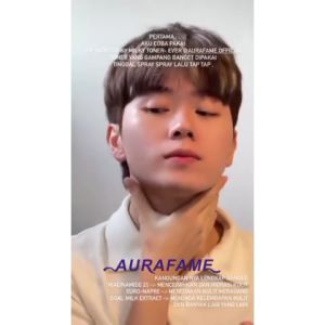 AURAFAME - 2% Niacinamide & Goat Milk Extract The Non-Sticky Milky Toner Ever! 100ml
