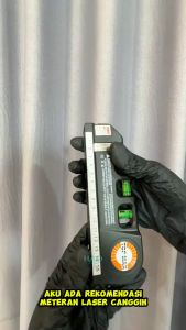 COD Taffware Penggaris Laser Pengukur Sudut Ruangan LEVELPRO3 250CM + Waterpass tukang bangunan