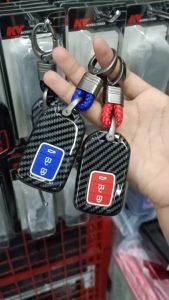 เคสกุญแจรถยนต์ honda city CRV Accord13 City14Top ลายเคสเคฟล่า ปุ่มเรืองแสง