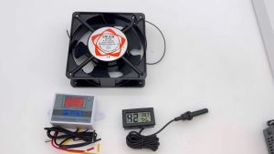 ชุดอุปกรณ์ฟักไข่ XH-3001 พัดลมฟักไข่ ณ วัดอุณหภูมิ ฟักไข่ไก่, ไข่เป็ด, ไข่นก สมุทรปราการ