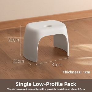 LANJIAOLUO | Childrens Plastic Chair Shoe Changing Stool