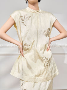 PlumJan | New Chinese Style Vest Set Dress