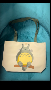 Hayao Miyazaki Fashion Totoro Bag Tote Bags Lovely Cartoon Anime Cartoon Anime tote bag