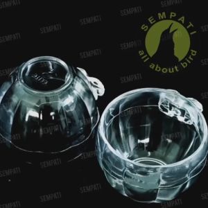 SEMPATI Cepuk Wadah Pakan Minum Burung Jeruk No. 1 2 3 4 5 Elite Song