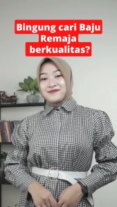 Setelan Rok Anak Gadis Usia 11-16 Tahun Dapat Baju Crop Motif Goat