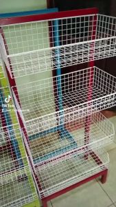 RAK CHIKI TOKO WARUNG CIKI SNACK SERBAGUNA 4 SUSUN MURAH