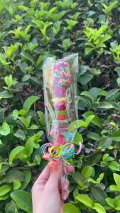 50pcs Long Transparent Cellophane Bags Plastic Self Sealing Lollipop Treat Bags Candy Bar Package Wedding Birthday Party Decor