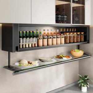 Wall Mounted Spice Rack Organizer
