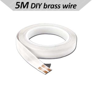 FROGBRO 23 concealed ultra flat AWG electrical cable connector 10M 2-core copper wire audio LED adhesive power extension cord