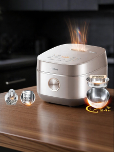 Midea | Coating-Free Small Family Stainless Steel Rice Cooker 4L