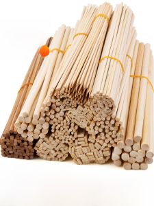 DIY Handmade Building Model Material Small round Stick Bamboo Stick Bamboo round Wooden Stick Bamboo Stick Bamboo Stick Thin Bamboo Stick Production