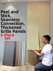 ZHIBA | Sound Absorbing Polyester Wall Panel 3D Decorative Self-adhesive TV Background Wallpaper