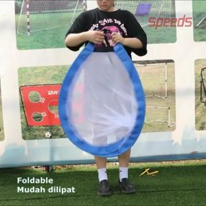 SPEEDS Gawang Jaring Lipat Portable Goal Latihan SepakBola Indoor Outdoor Gol Soccer Football 018-51