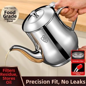 Jiaxun | Non-hanging Oil Pot With Filter Stainless Steel 316 Grade