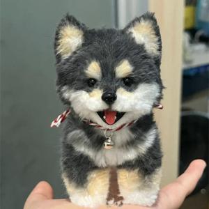 Twisted Stick Puppy Material Package Kids Handmade Rabbit Fur Niuniu Stick Simulation Animal Doll Special Encryption Hair Root Finished Product