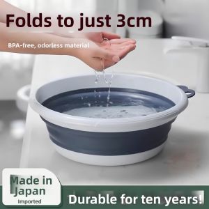 Foldable Portable Aesthetic Child-Friendly Plastic Basin