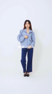 COTTON INSTYLE - Muse Jaket Turtleneck Wanita