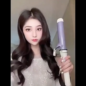 Sonifer Curling Iron 40mm Professional Curling Stick AdjustableTemperature 180-220℃ Ceramic glaze coating 20 million negativeions