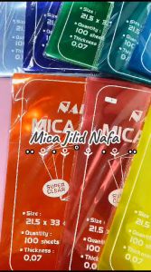 Nafa Mica Film / Mika jilid isi / Plastik Jilid / Cover Jilid Isi 100 Lembar - MFF