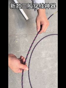 Fish Tape ฟิชเทป ตัวดึงสายเคเบิล เทปดึงสายไฟ ดึงสายไฟในท่อแบบมีโรลเลอร์ ความยาว 5-50M เครื่องมือท่อ