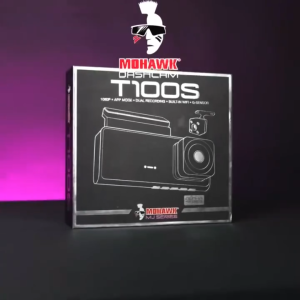 Mohawk T100S Dashcam 3 Channel Car Camera (Front+Inside+Rear) Grab Car Driver Safety Video Recorder