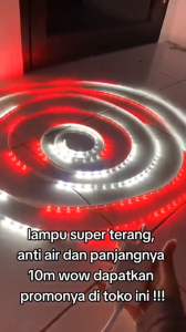 STRIP Lampu Hias LED Dekorasi Hari Raya ( 17an Natal Lebaran Tahun Baru)