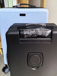 Ultra-Light Silent Womens Luggage Korean Style Travel Suitcase with Cup Holder Universal Wheels Carry-On Bag for Travel