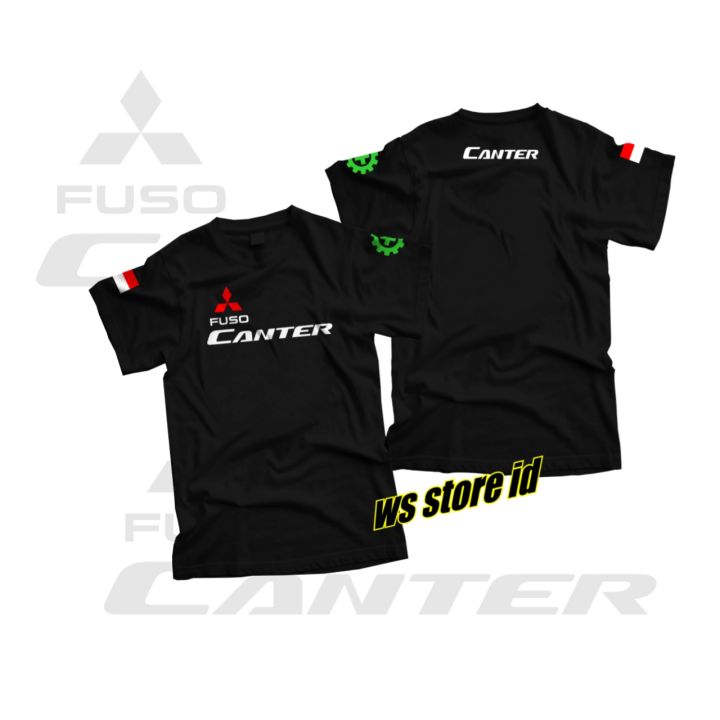 Kaos Baju Tshirt Mobil Mitsubishi Fuso Canter Mania Murah Keren Lazada Indonesia 7703